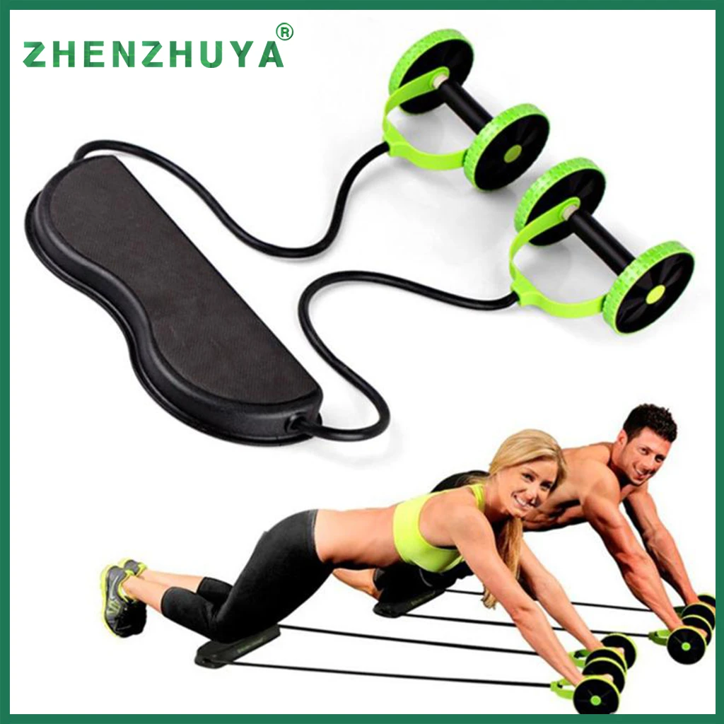 Оборудование для тренировки мышц домашнее оборудование фитнеса двойное колесо