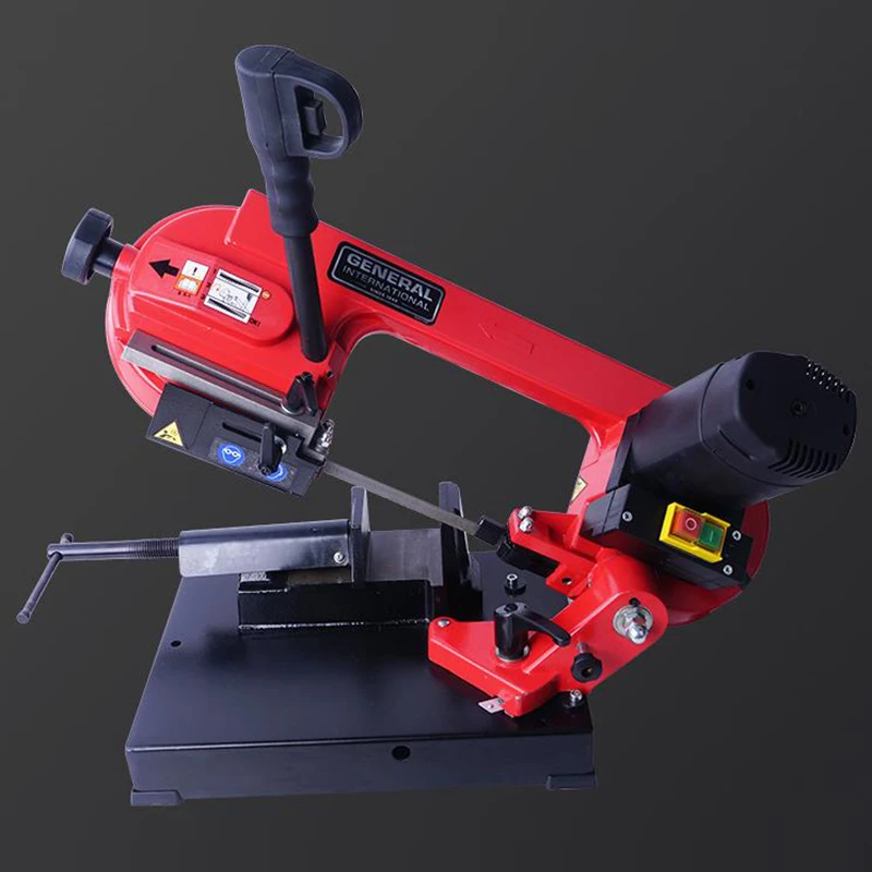 Ленточная пила для металла мини-станок резки нержавеющей стали пильный станок