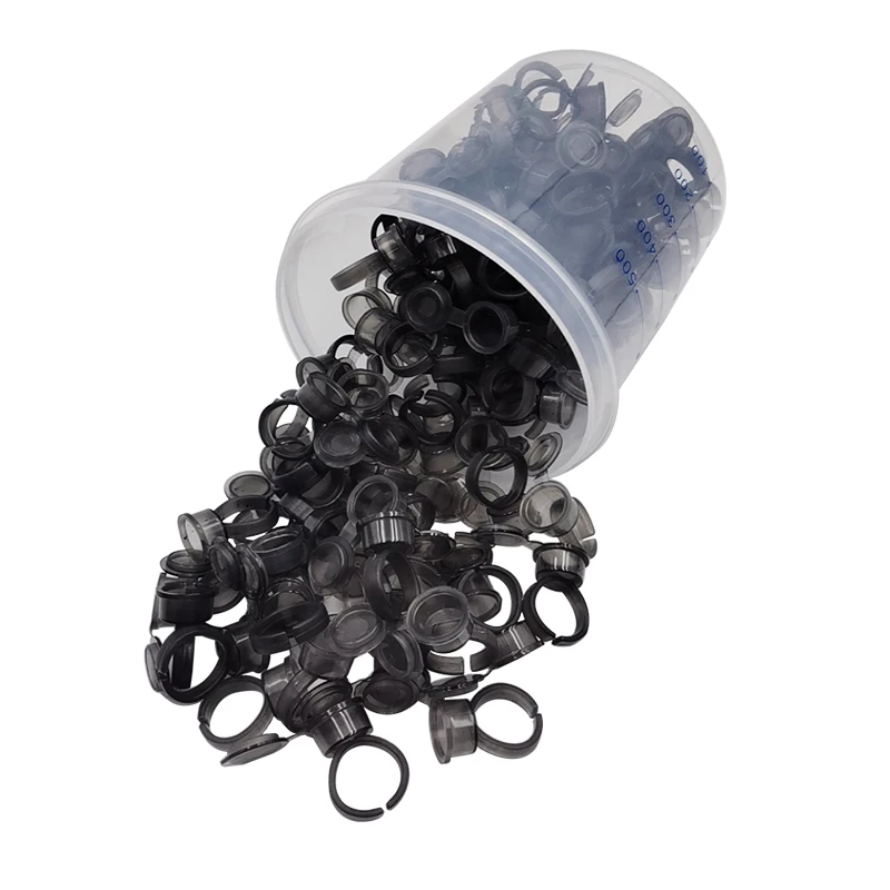 Одноразовые чашки для чернил татуировок Пластиковые силиконовые микроблейдинга