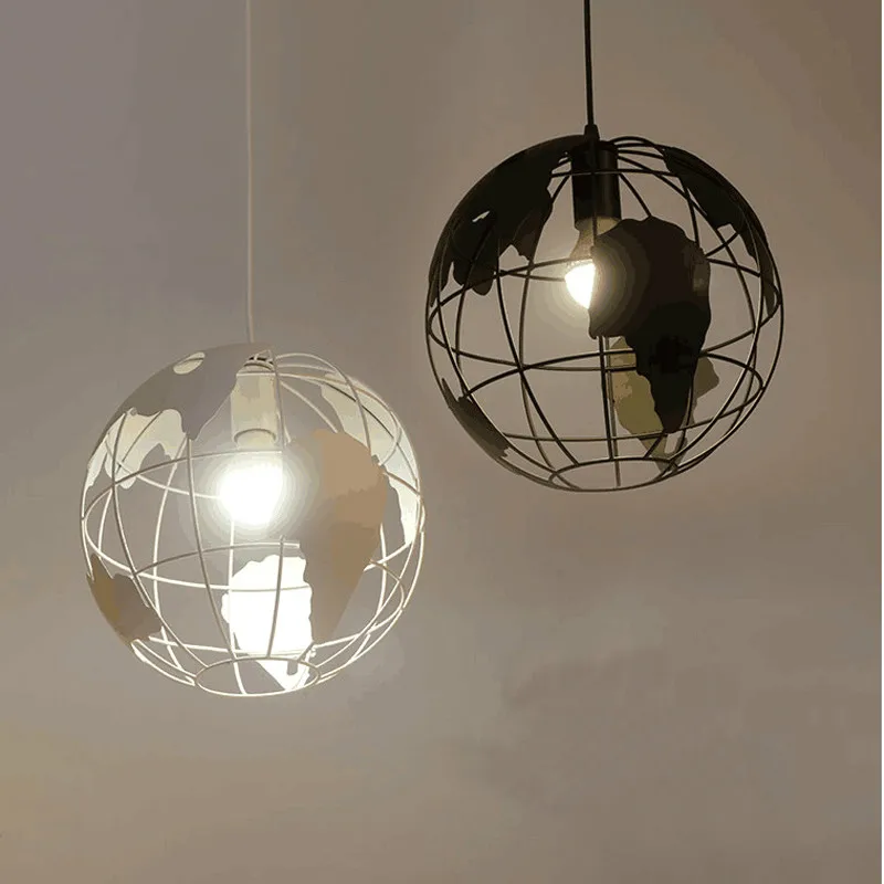 Подвесные светильники Глобус винтажный подвесной светильник светодиодный