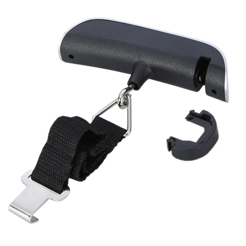 Портативные электронные весы для багажа 50 кг/110 фунтов чемоданов дорожные с