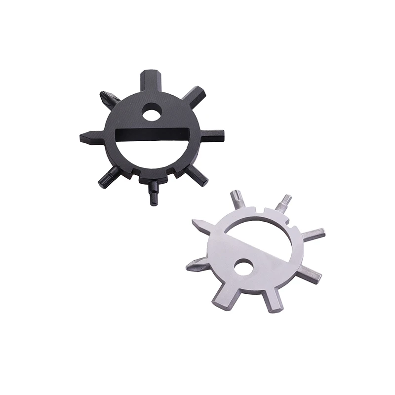 EDC нержавеющая мульти инструмент Аксессуары для ремонта велосипеда MTB