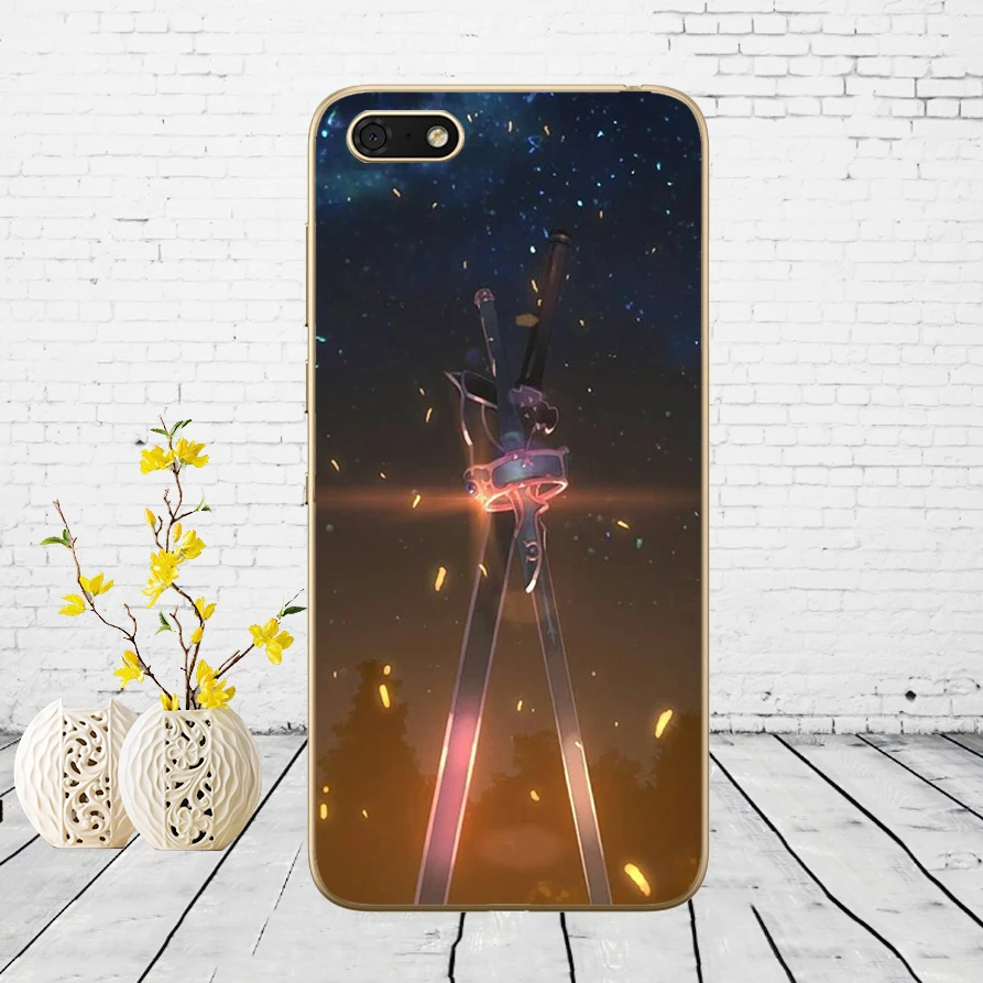6 Мягкий силиконовый чехол 239DD Sword Art Online SAO Аниме Манга для huawei honor 9 10 Lite 7A 5,45 7a pro 7c 5,7 дюймов 7x 8x чехол - Цвет: 6