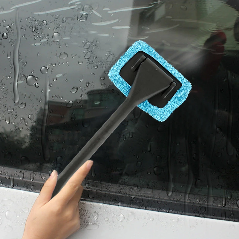 Car Window Windshield Cleaning Wash Tool for Mercedes W204 W210 AMG Benz Bmw E36 E90 E60 Fiat 500 Volvo S80|Наклейки на