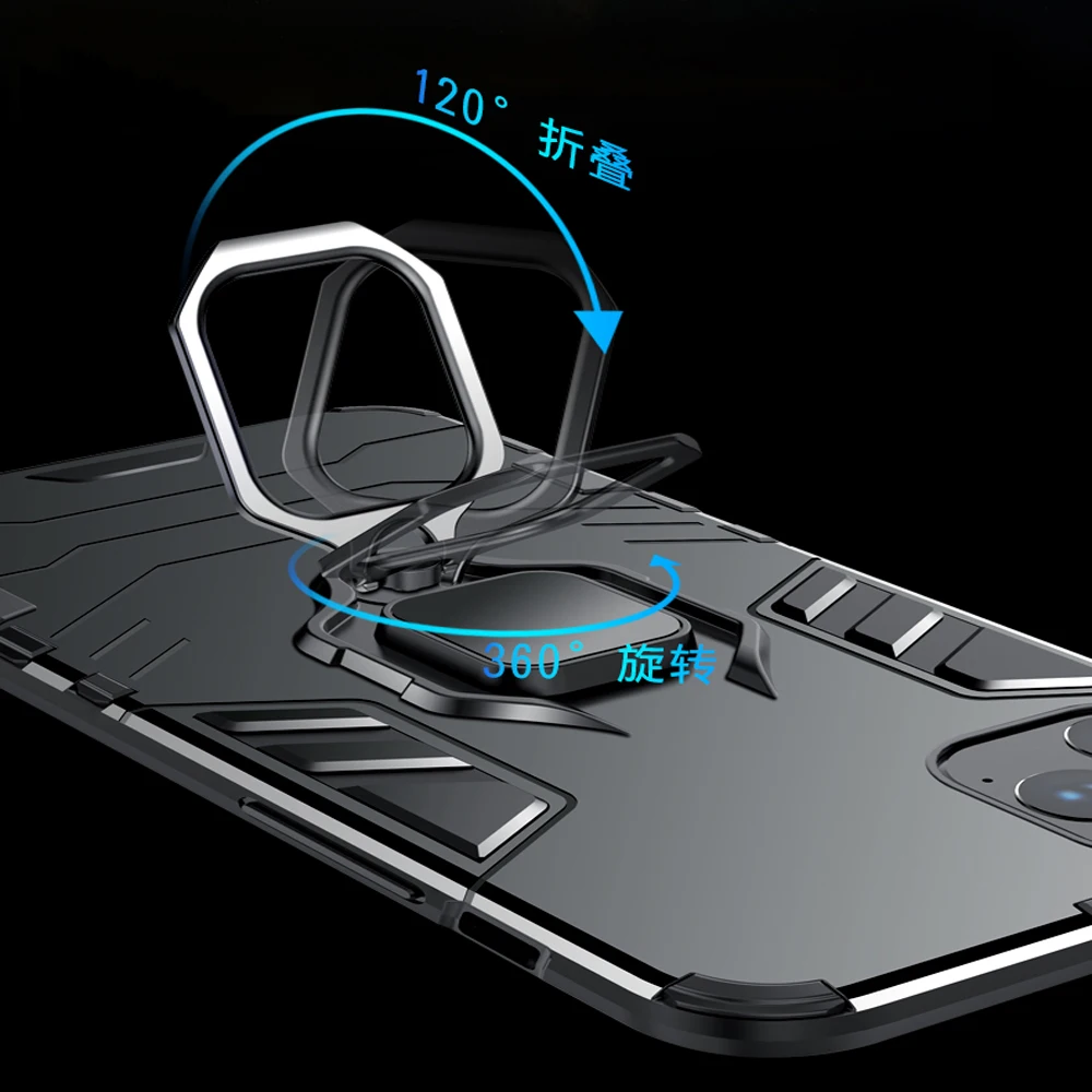 Чехол для xiaomi redmi K30 pro K20 note 8T 8 7 6 5 plus 8a 7a A3 A2 A1 армированный чехол с магнитным