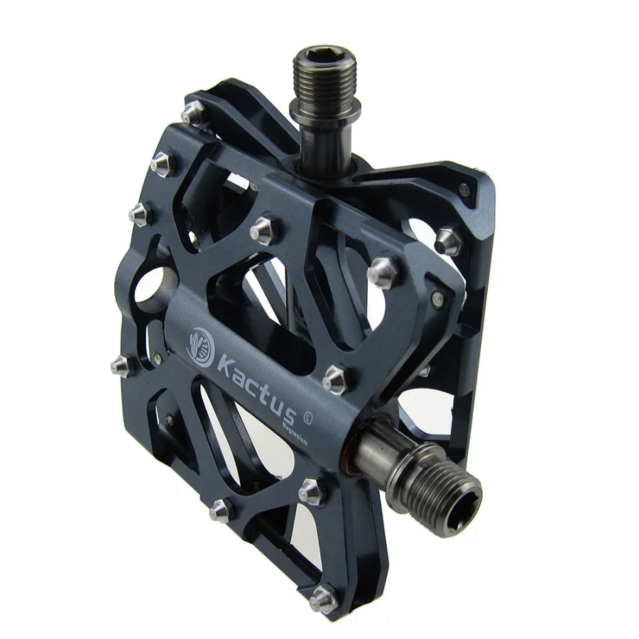 Велосипедные педали KACTUS сверхлегкие из титанового сплава с корпусом BMX