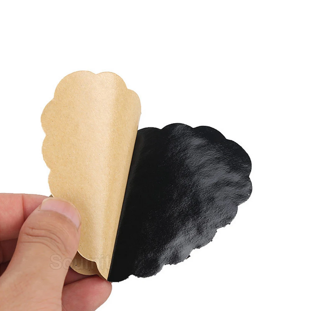 Anti Slip Shoe Sole Pads Ground Grips for Women Shoes Self-Adhesive Rubber Non Slip Sticker Outsoles Forefoot Protector Mat 2Pcs