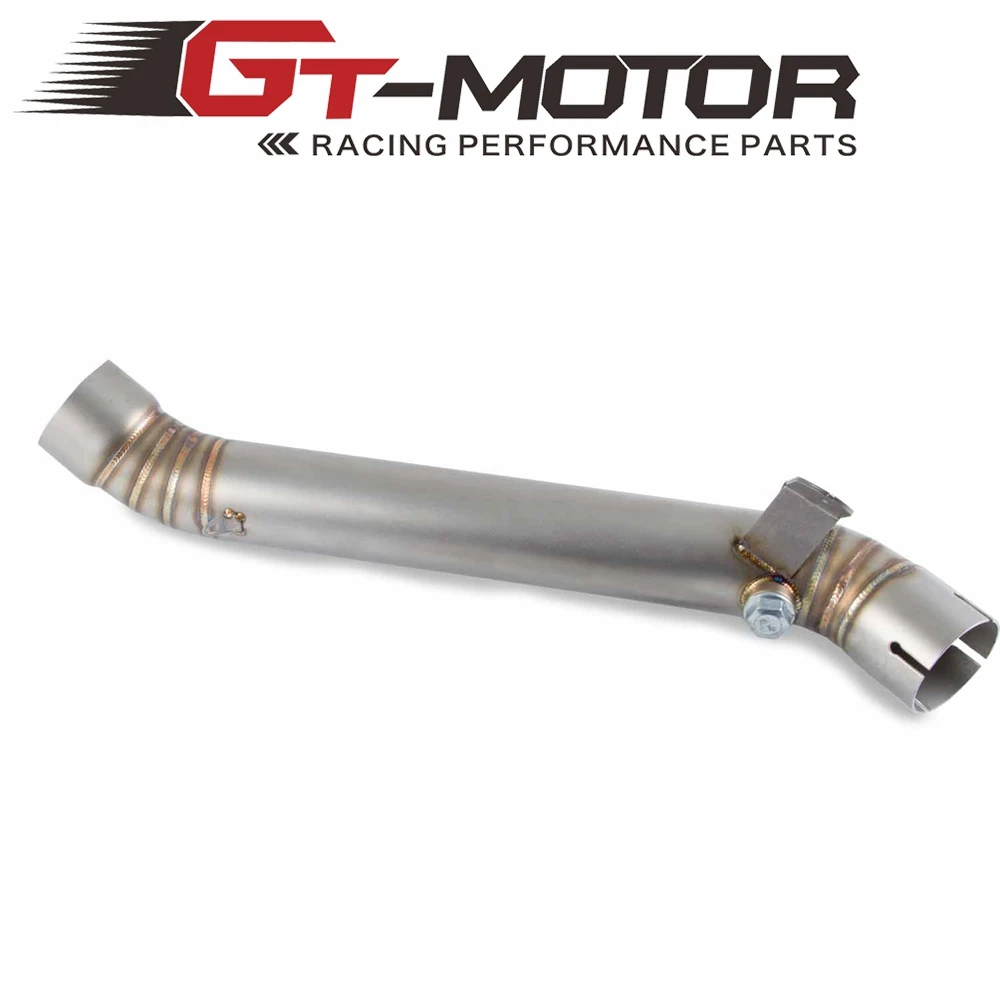 Мотоцикл выхлопной Escape глушитель двигателя средняя ссылка без шнуровки круглая