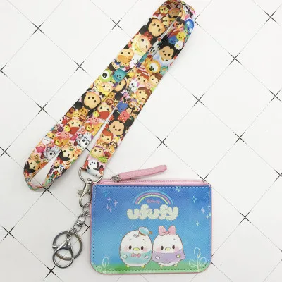 Кошелек для монет из искусственной кожи с диснеевским стежком держатель карт