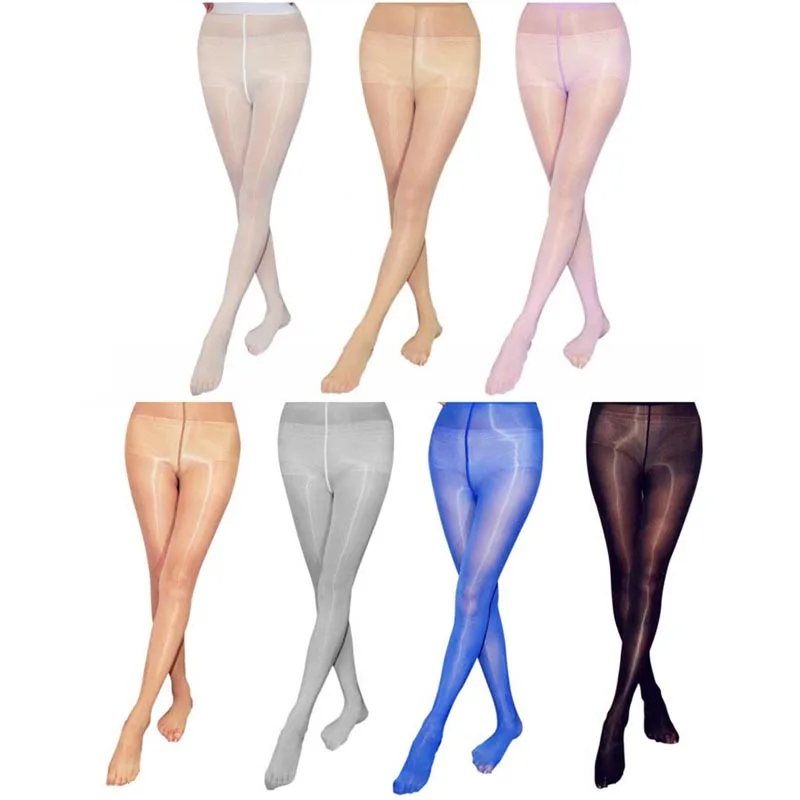 Унисекс размера плюс пикантные модельные туфли на очень блестящие колготки