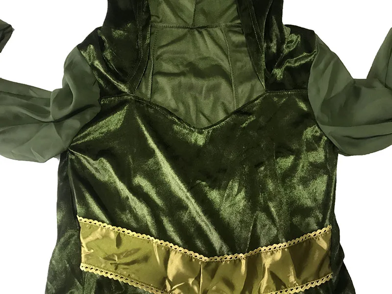 Платье макси средневековое Возрождения со шлейфом для женщин и взрослых костюм