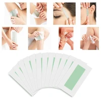 24pcsset hair removal wax strips papers double sided epilator depilation uprooted silky for face lip arm hair care high quality
