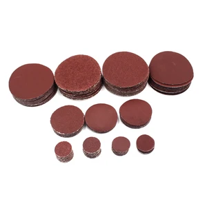 100 шт., самоклеящиеся полировальные диски для угловой шлифовальной машины, 1 дюйм, 2 дюйма, 3 дюйма