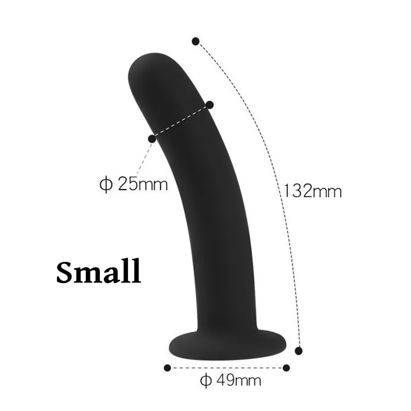 Фаллоимитатор на присоске 3 размера фаллоимитатор бондаж мягкий страпон-пенис