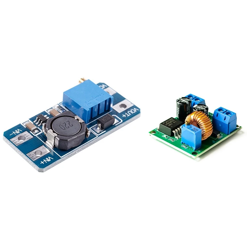 

Повышающий Модуль постоянного тока/постоянного тока 2-24 в 5-28 в для зарядного устройства с регулируемым повышающим модулем