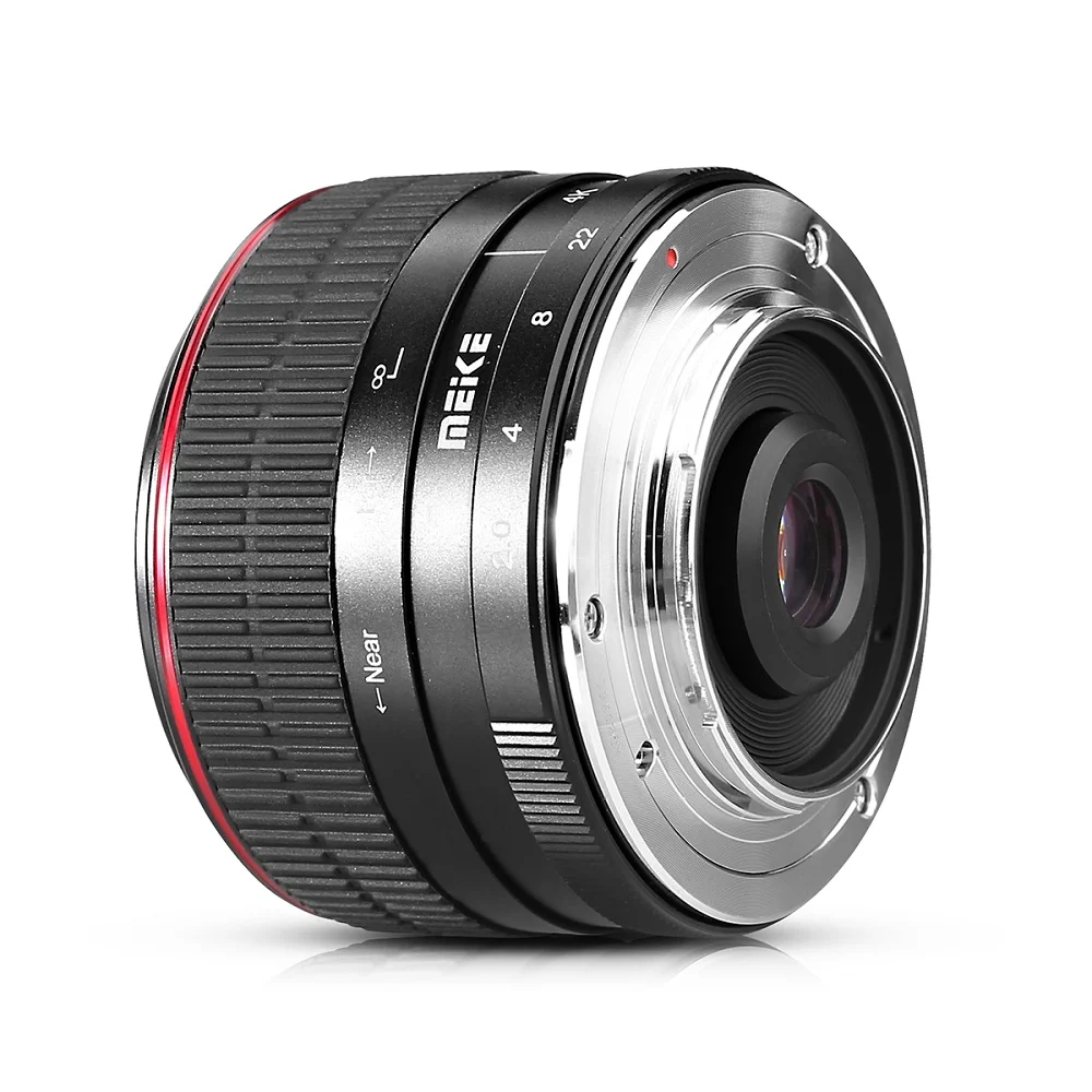 Meike 6 5 мм f2.0 ручной Объектив рыбий глаз для Canon EF-M крепление/держатель объектива Sony