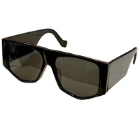 Oversize Square Sunglasses Women Men Fashion Acetate Frame Brand Wide Leg Sun Glasses Female UV400