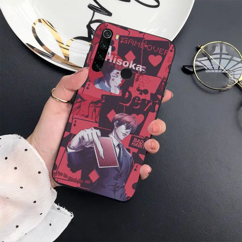 

Hisoka Anime hunter x hunter phone case for Xiaomi Redmi 7 8 9t a3Pro 9se k20 mi8 max3 lite 9 note 9s 10 pro