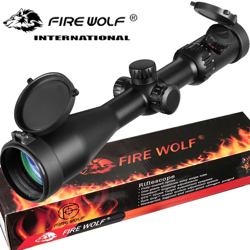 Fire Wolf 4 20X50 SF прицел охотничья оптика область Регулируемая Красная Зеленая точка