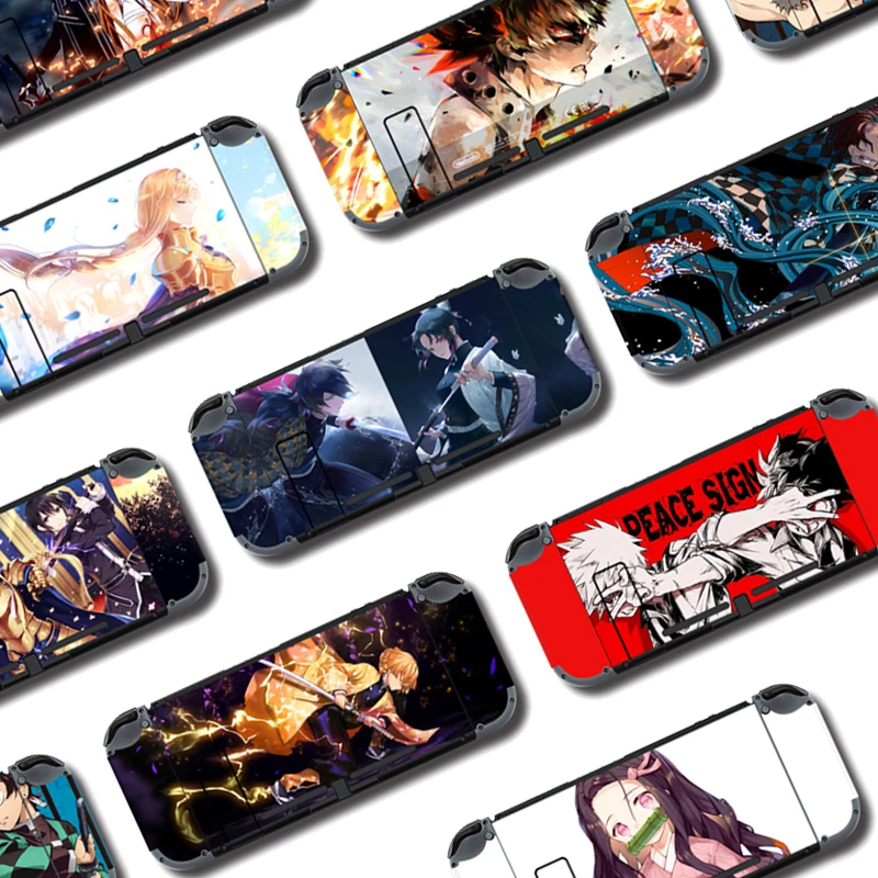 

Action Anime Demon Slayer Protector Skin Sticker For Nintendo Switch