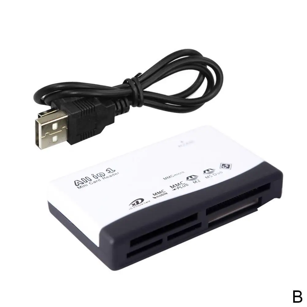 Все в USB 2 0 внешний флоппи Бей передняя панель CF карты с внутренним SDHC TF
