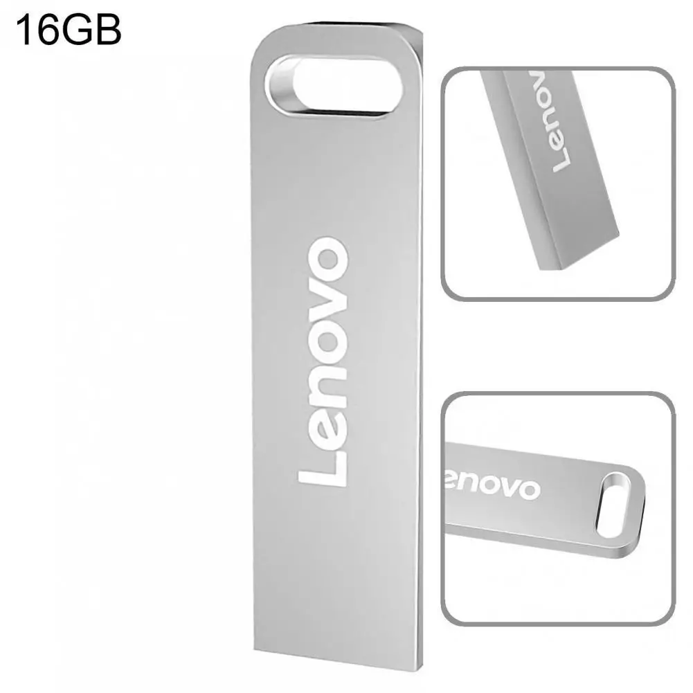 Metal for Lenovo Excellent USB 3.0 Mini Metal Pen Drive 4GB/8GB/16GB/32GB/64GB/128GB Pen Drive Compact   for PC