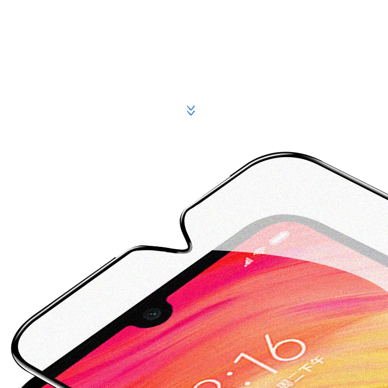 2.5D Black Edge Matte Tempered Glass Protector For Samsung A10S A20S A30S A50S Silk Printing Frosted Screen Film | Мобильные
