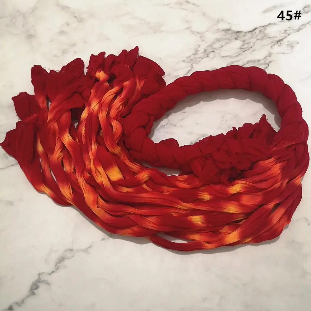5 Pieces 45 5 шт./лот, растягивающиеся чулки 2,0 м, разноцветные нейлоновые чулки с цветами, аксессуары ручной работы, нейлоновые цветы - Цвет: 5 Pieces 45