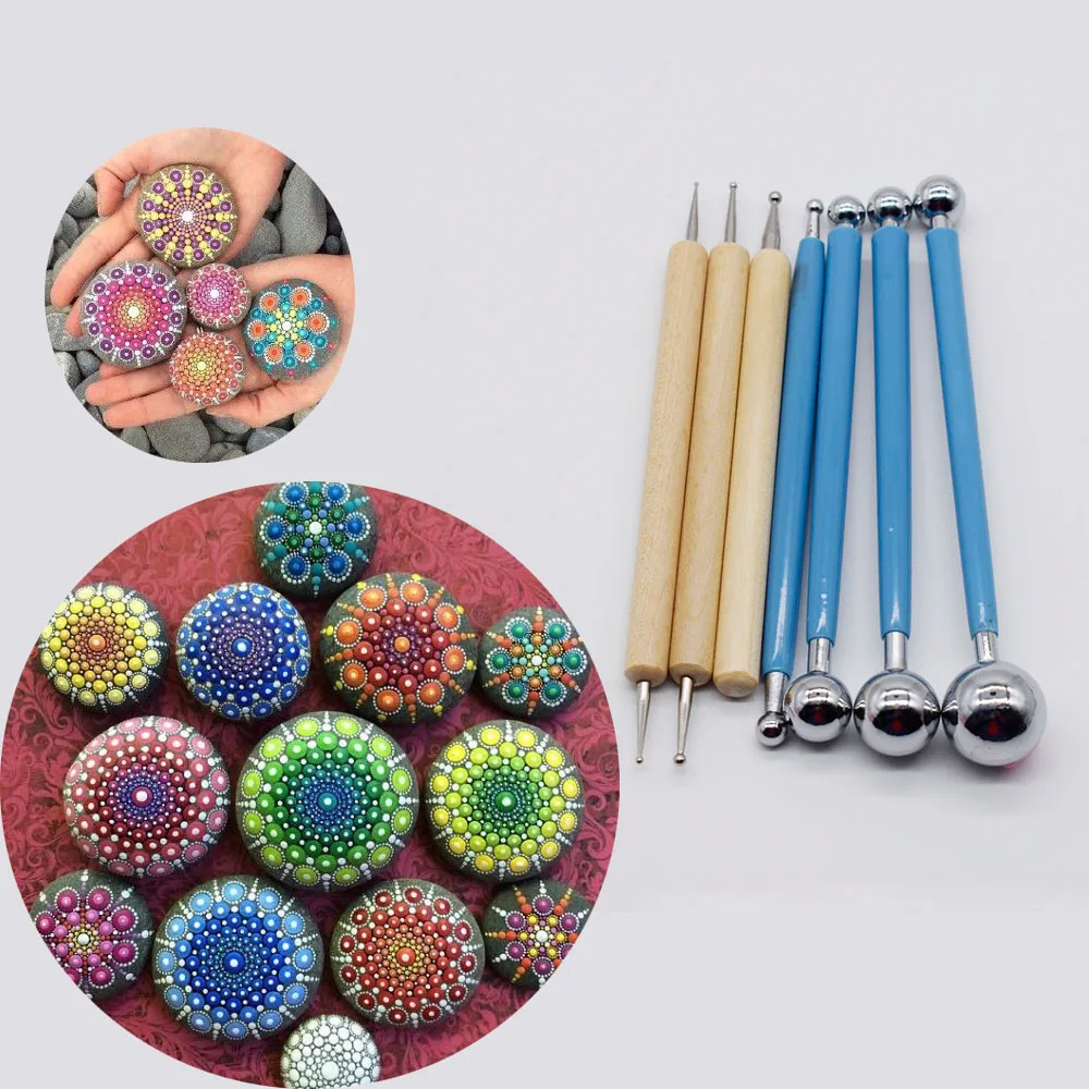 Инструменты для полимерной скульптуры мандала тротушки оформления