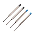 10 шт., металлические стержни для ручек, 0,7 мм