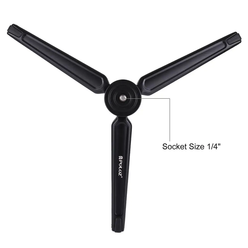 Карманный металлический Настольный мини-штатив с резьбовым адаптером 1/4-3/8 дюйма