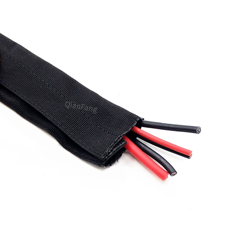 Кабельная муфта 50 мм с лентой на липучке ПЭТ Плетеный органайзер для