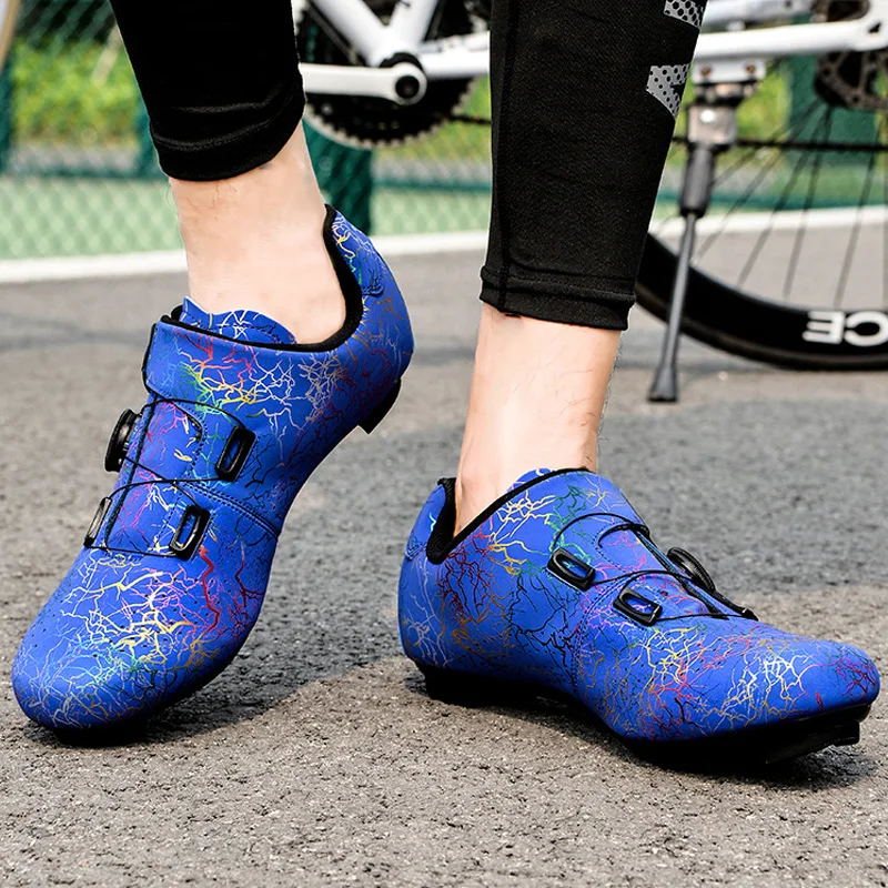 

Outdoor Sports Bicycle Shoes Road Bike Bicycle Shoes Men Self-Locking Breathable Mountain Bike Shoes Ladies Bicycle Sports Shoes
