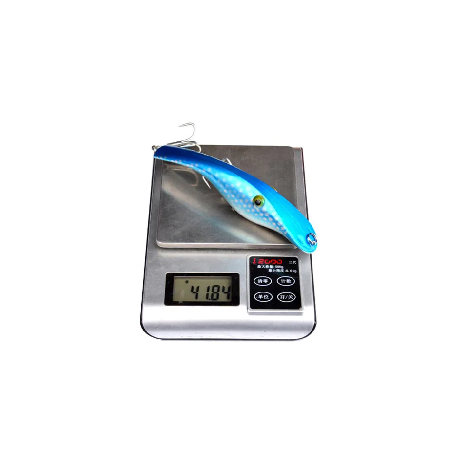 140 мм 42 г приманка для щуки окуня воблер 3D глаза кривошипный рыболовный Тролль |