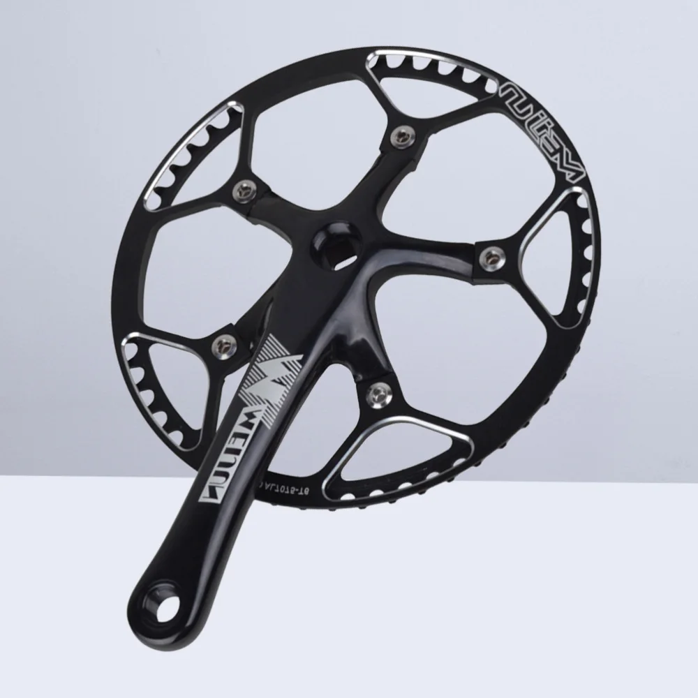 

53 Teeth Mountain Crankset Bike Tooth Plate Crank Set 170mm (Black)