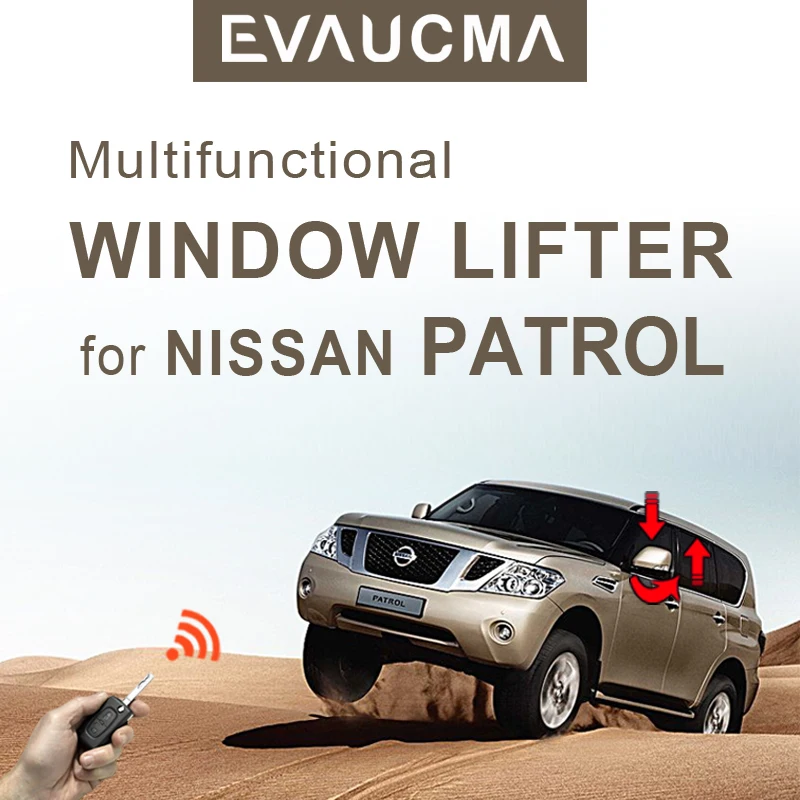 Оригинальное автомобильное приспособление для закрытия/открытия окна + складное