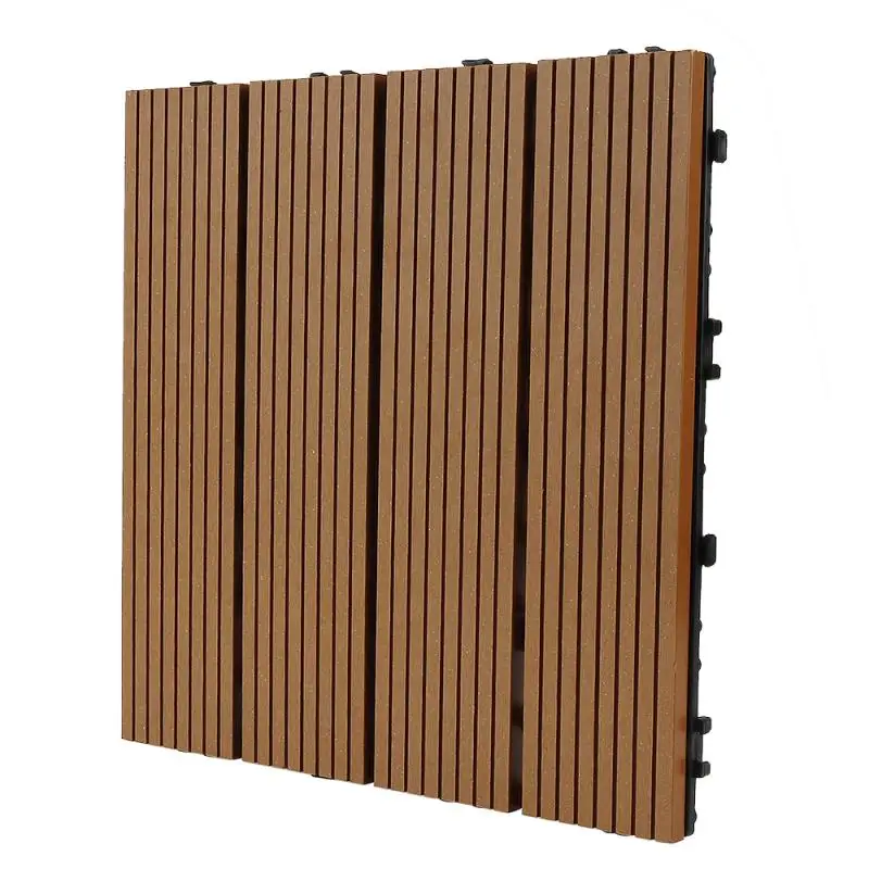 NEW Terrace Eco-friendly Board Floor Decking Outdoor Waterproof Garden Balcony Easy Fit Patio DIY Splicing Anti-Corrosion HWC | Дом и сад