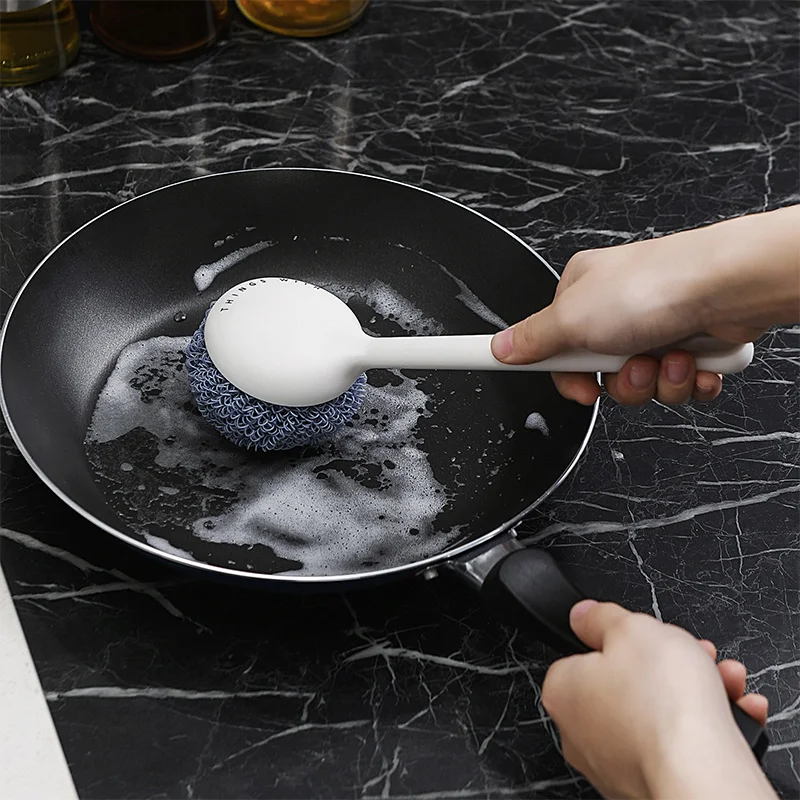 

JSWORK Чистящая Щетка для посуды, инструменты для мытья, кухонные аксессуары, гаджеты, длинная ручка