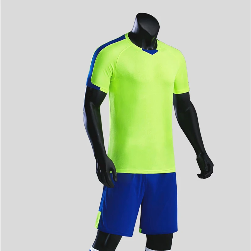 Детский тренировочный костюм для взрослых с коротким рукавом|Футбольные майки| |