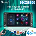 автомагнитола 2 din андроид 2 din Android 10 автомобиль радио Carplay для Защитные чехлы для сидений, сшитые специально для Toyota Corolla E120 E150 2002-2009 мультимедиа плеер Авто Стерео GPS bluetooth