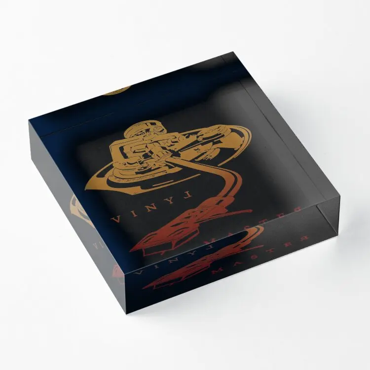 

Dj Retro Vinyl Master Acrylic Block Board Photos Cute Print Decor Decoration Room Wedding Bedroom Pad Family Fashionable Home