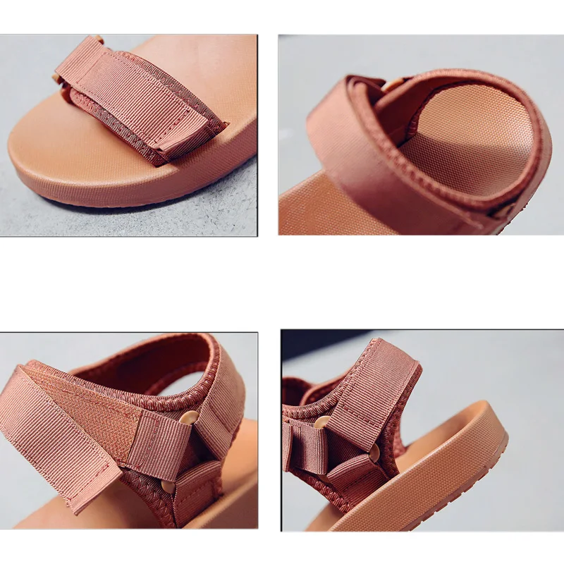 

2020 New Women Sandals Flat Summer Platform Open Toe Outdoor Beach Sandals Female Walking Ladies Comfortable Casual Woman Shoes