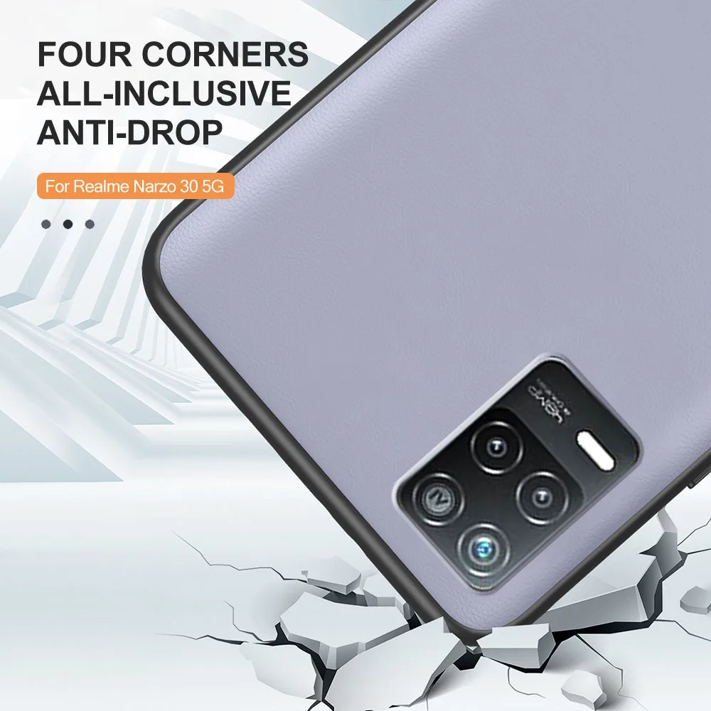 Роскошный кожаный чехол для телефона OPPO Realme Narzo 30 5G Realmy GT Neo 8 7 V5 V15 V13 X7 Ultra Find X3 Reno 6 5