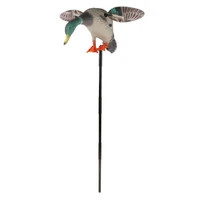 electric fly duck mallard drake decoy remote control outdoor hunting decoy with support foot for hunting shooting