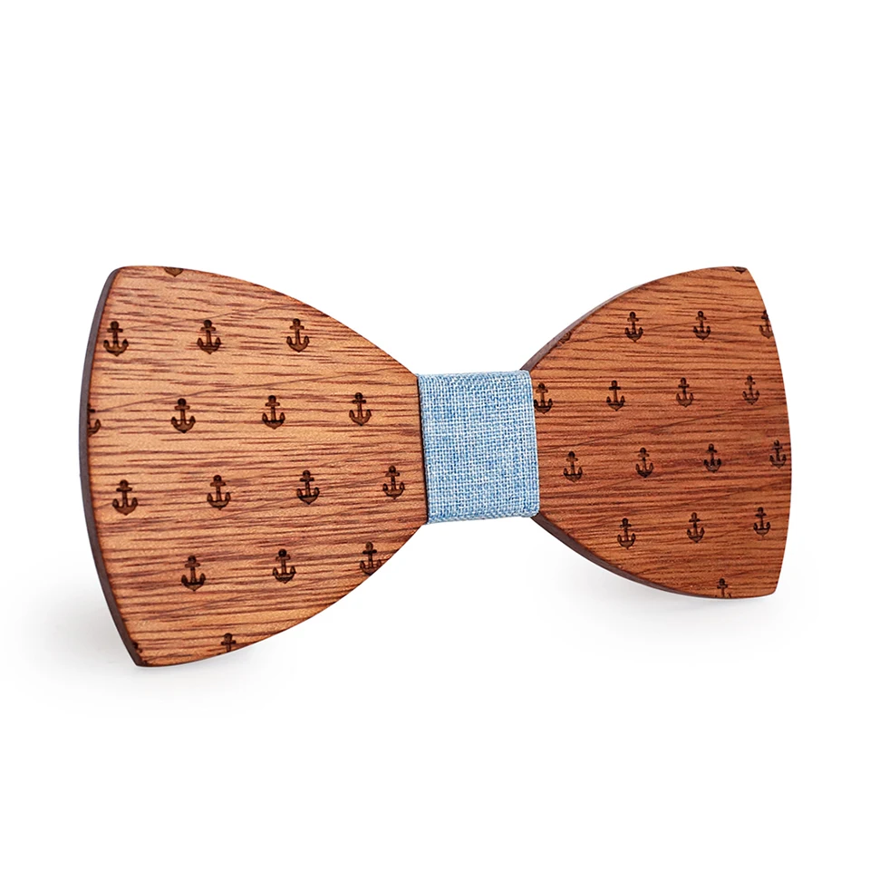 Классические деревянные бабочки-Галстуки капитан бабочки деловые свадебные