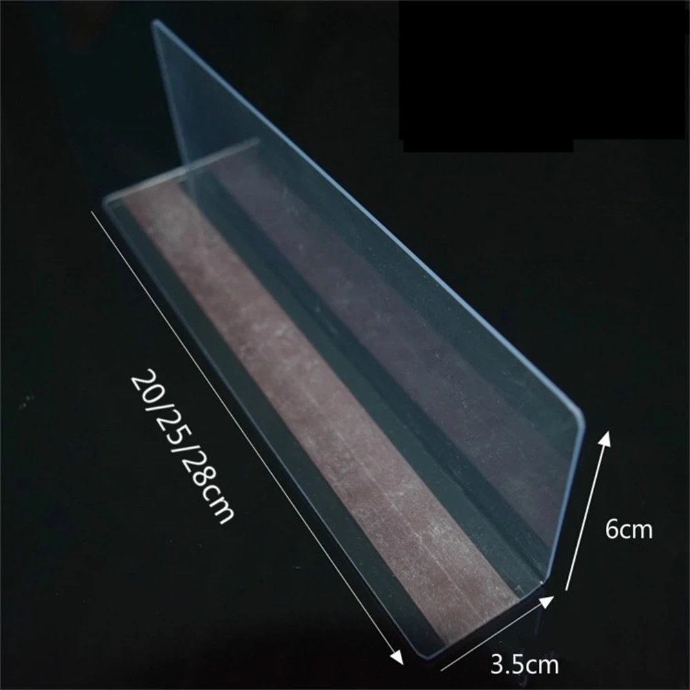 10 шт. l-образная классификация товаров для супермаркетов полка разделитель