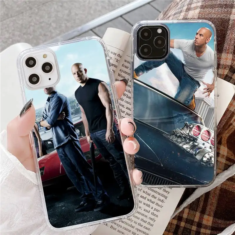 

Fast And Furious Moive 7 Phone Case For Iphone 5 SE 2020 6 6s 7 8 plus X Xr XS 11 12 13 Mini Pro Max Fundas Cover