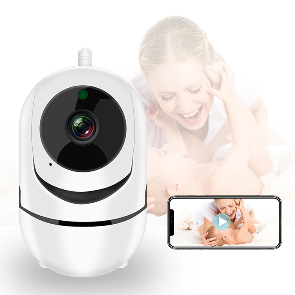 

1080P Baby Monitor with Camera FHD Night Vision Two Way Audio Auto Tracking Baby Sleeping Nanny Camera Wifi Home Security Camera
