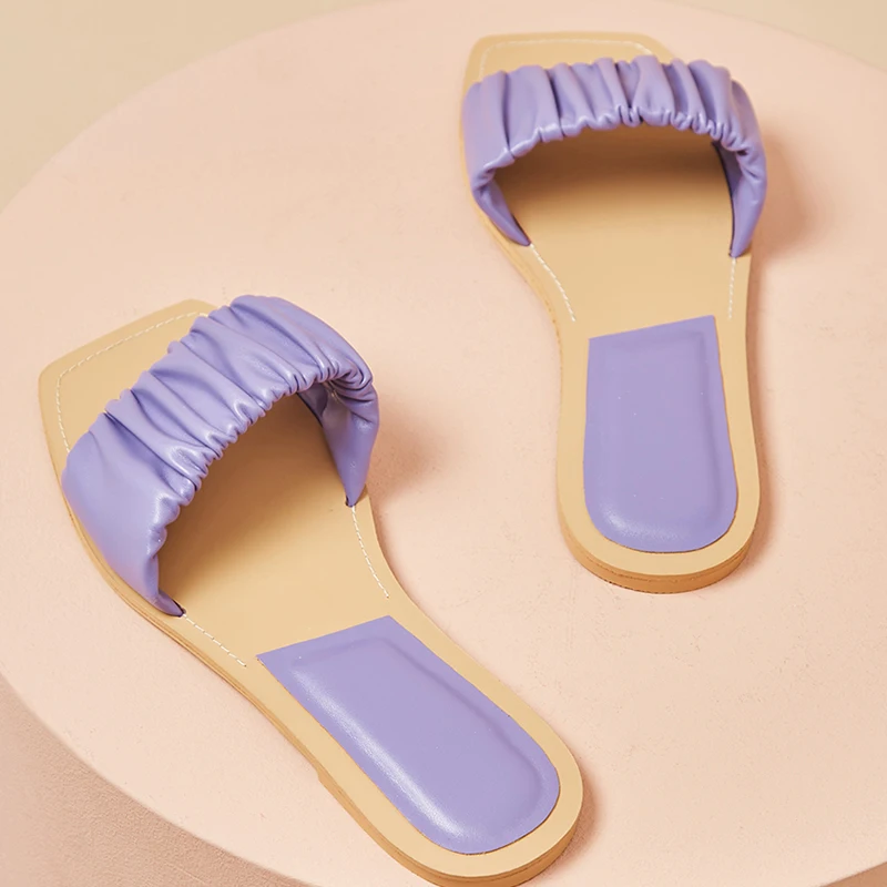 

Fashion Female Slippers Flip Flops Shoes New 2021 Flat With Indoor Slides Women Sandals Summer Ladies Slippers Casual Shoes