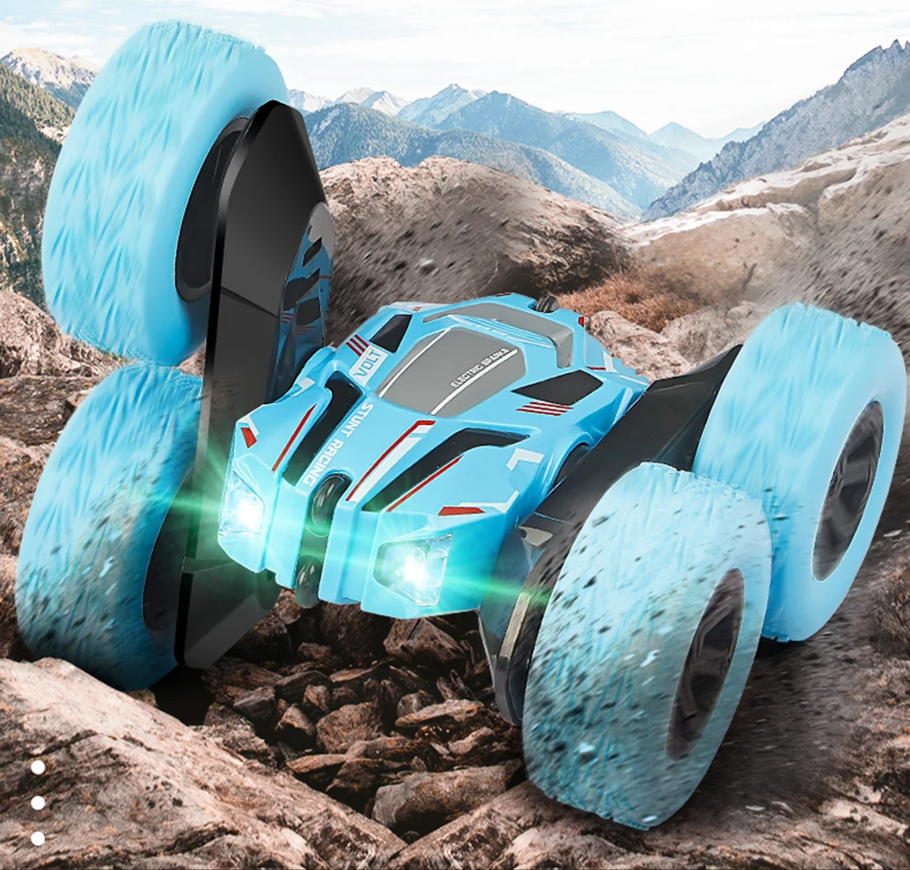 2021 Новый полноприводный Радиоуправляемый автомобиль 2 4G двухсторонний трюковый